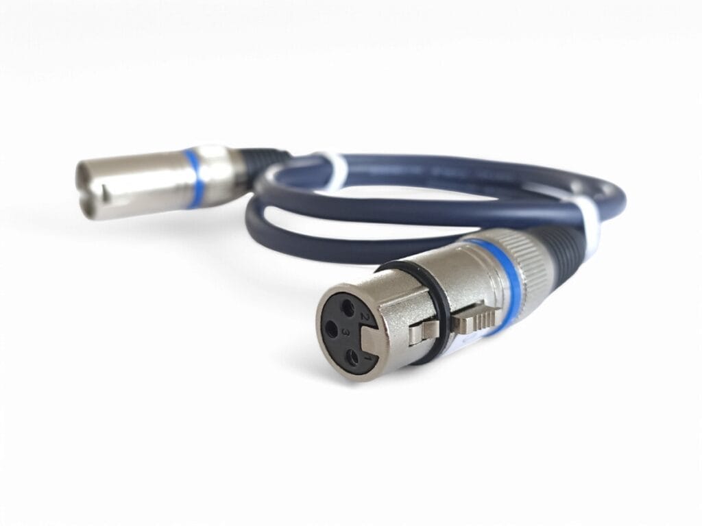 Cable Para Micrófono Xlr Canon Extension De 90 Cm Digital