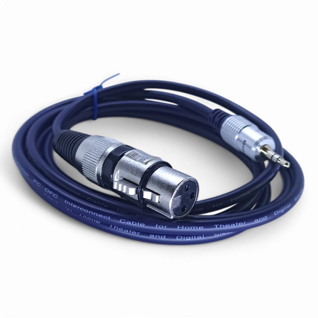 Cable Plug 3,5 A Xlr Canon Hembra De 1.8 Metros Digital - Image 2