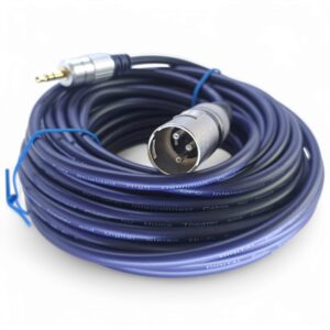 Cable Plug 3,5 A Xlr Canon Macho De 10 Metros Digital