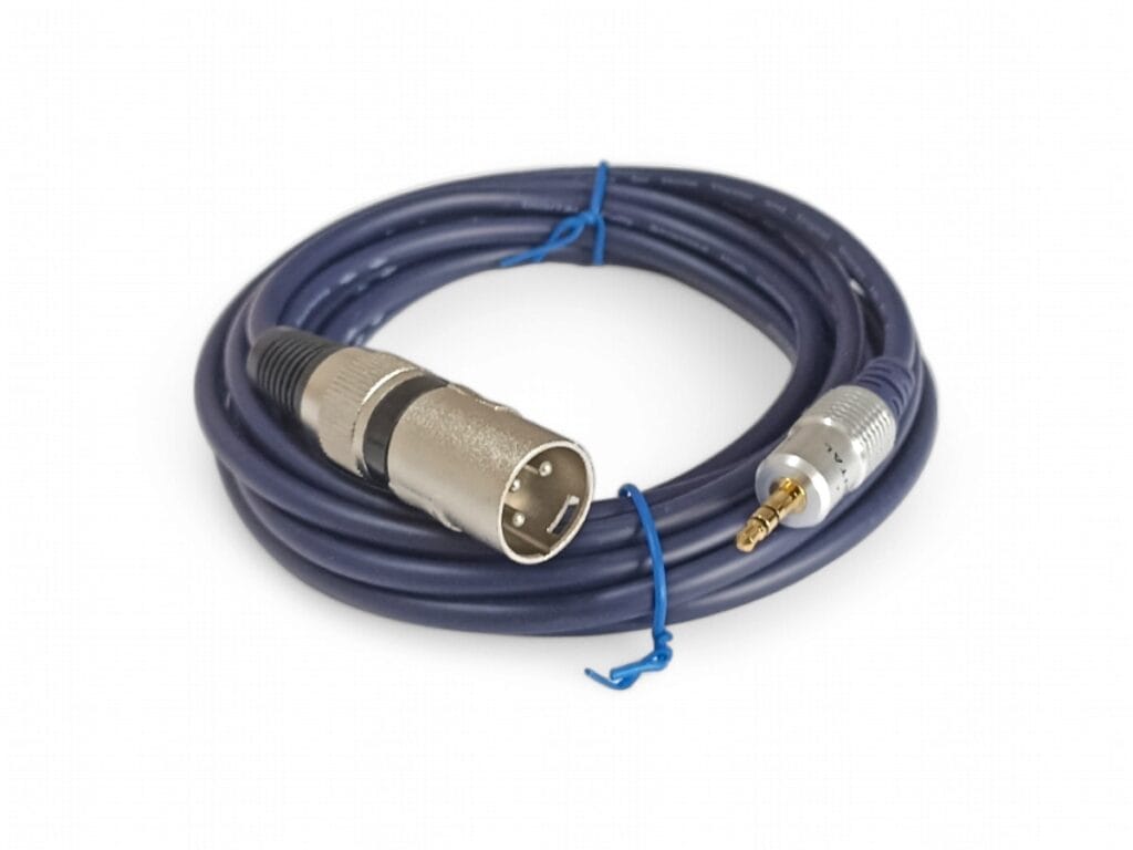 Cable Plug 3,5 A Xlr Canon Macho De 3.6 Metros Digital