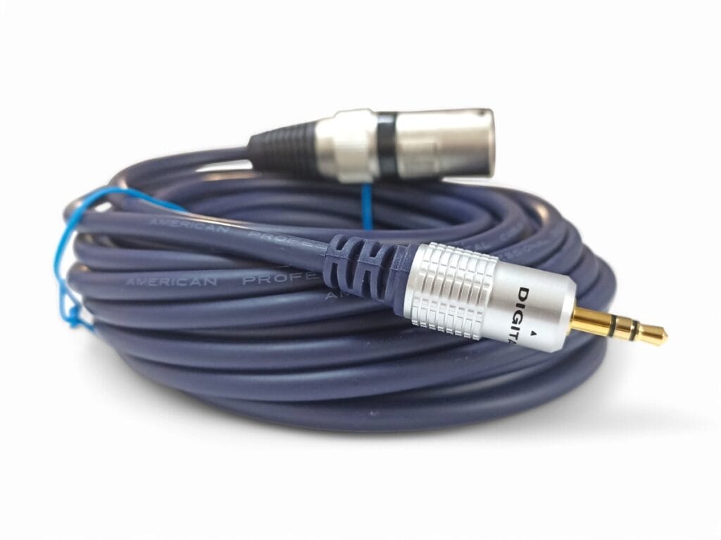 Cable Plug 3,5 A Xlr Canon Macho De 7.5 Metros Digital