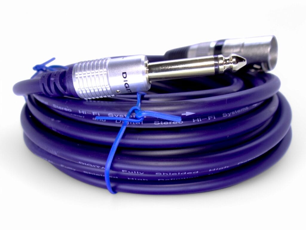 Cable Plug De 1/4 Mono A Xlr Canon Macho 10 Metros