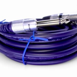 Cable Plug De 1/4 Mono A Xlr Canon Macho 10 Metros