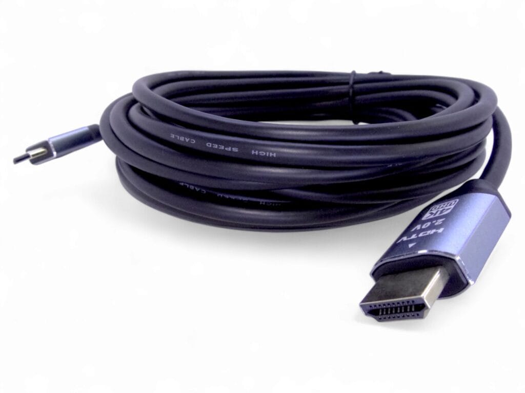 Cable convertidor Mini HDMI a HDMI de 5 mts 4k v2.0