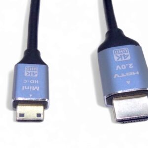 Cable convertidor mini HDMI a HDMI de 3mts 4k v2.0 - Image 3
