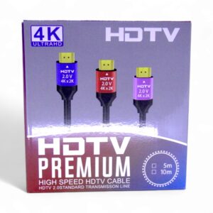 Cable HDMI 5 mts 4k uhd 2.0 calidad premium seisa - Image 2