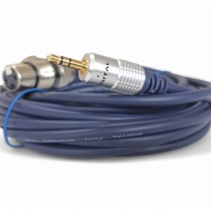 Cable plug 3.5 a xlr canon macho de 5.5 mts digital - Image 3