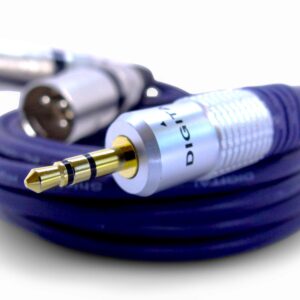 Cable plug 3.5 auxiliar a 2 xlr canon macho 1.8 mts - Image 3