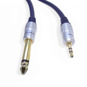 Cable plug 3.5 estereo a plug 1/4 mono ts 3.6 mts - Image 4