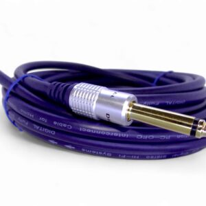 Cale plug 3.5 estereo a plug 1/4 mono ts 5.5 mts