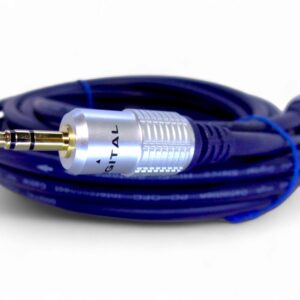 Cale plug 3.5 estereo a plug 1/4 mono ts 5.5 mts - Image 2
