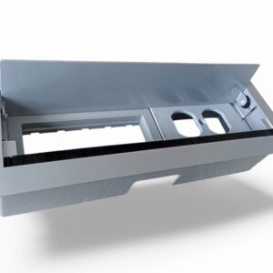 Caja De Conexiones - Grommet Para 4 Modulos Doble - Image 2
