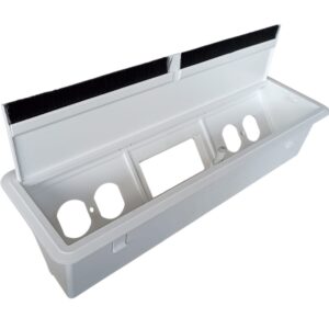 Caja De Conexiones - Grommet Para 6 Modulos