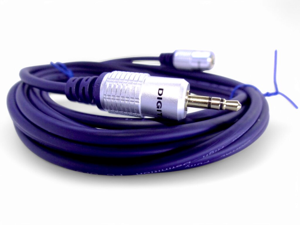 Extensión Para Audífonos 3.5 Macho - Hembra 3.6 Mts Digital