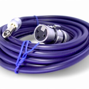 extensión xlr hembra-macho mono 6.3mm digital 5.5mt