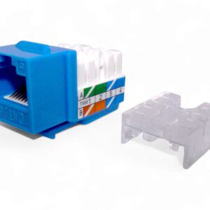 Jack Rj45 keystone de red lan Cat 6 x10 unidades