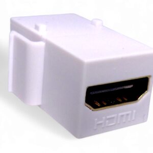 Keyston HDMI 1080 - 4K modulo recto para faceplate