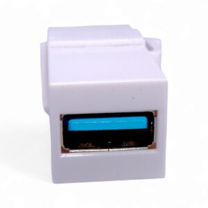 Keyston usb 3.0 modulo recto para faceplate