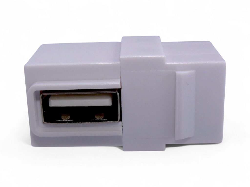 Keyston usb modulo tipo L para faceplate
