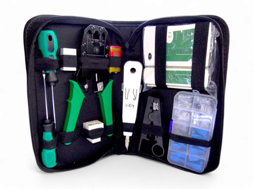 Kit de herramientas para redes profesional 10 en 1 rj45 rj11