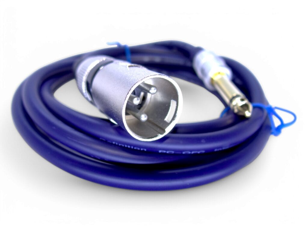 Cable Plug De 1/4 Mono A Xlr Canon Hembra 1.8 Mts