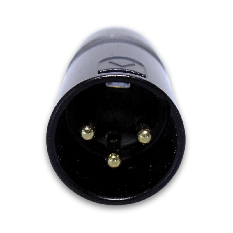 Adaptador Plug Xlr Macho A 3,5 Mm Trs Estereo American Sound