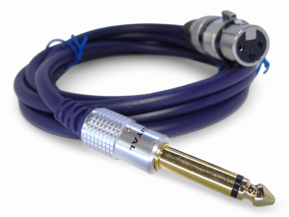 Cable Plug De 1/4 Mono A Xlr Canon Macho 1.8mts - Image 2