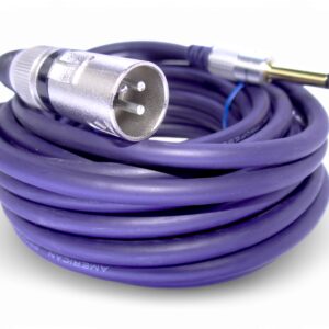 Cable Plug De 1/4 Mono A Xlr Canon Macho 7.5 Mts - Image 2