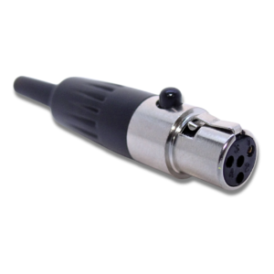 Conector Mini Xlr 4 Pines Hembra Para Soldar