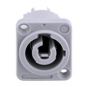 Conector Powercon Hembra Gris Tipo B American Sound