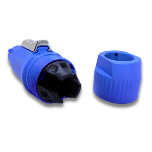 Conector Powercon Macho Azul Tipo A American Sound - Image 4