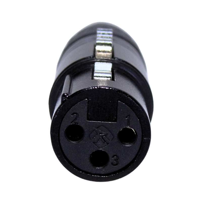 Conector Xlr Hembra Canon Aereo Roxtone Rx3mp - Bg