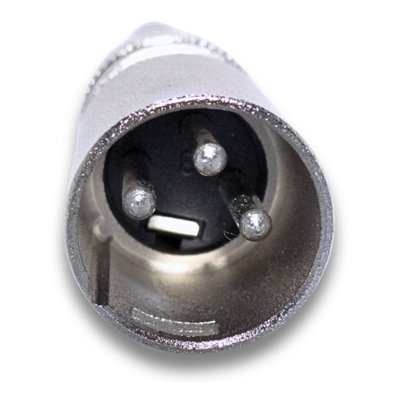 Conector Xlr Plug Canon Macho Resortado - Image 2