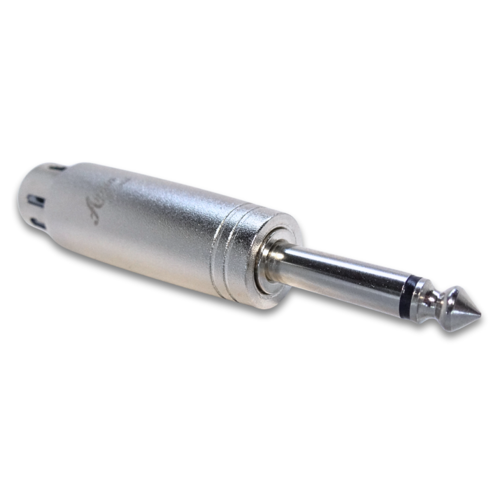 Convertidor De Plug 1/4 Monofonico A Canon Xlr Hembra - Image 3