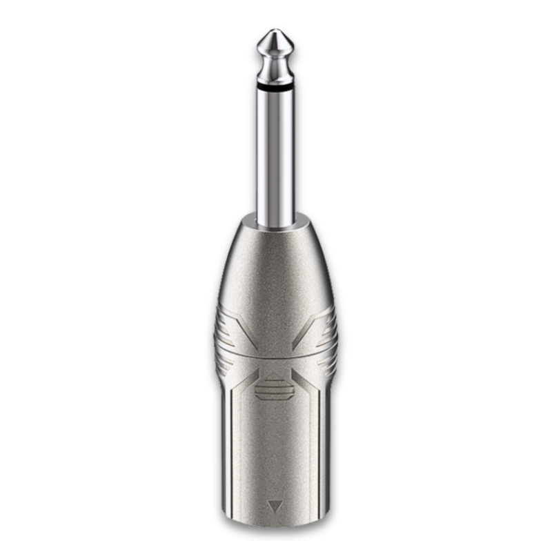 Convertidor De Plug 14 Monofonico A Canon Xlr Macho - Image 2