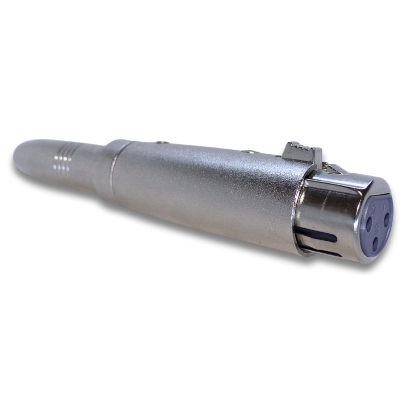 Convertidor Xlr Hembra A Jack 14 Estereo Trs