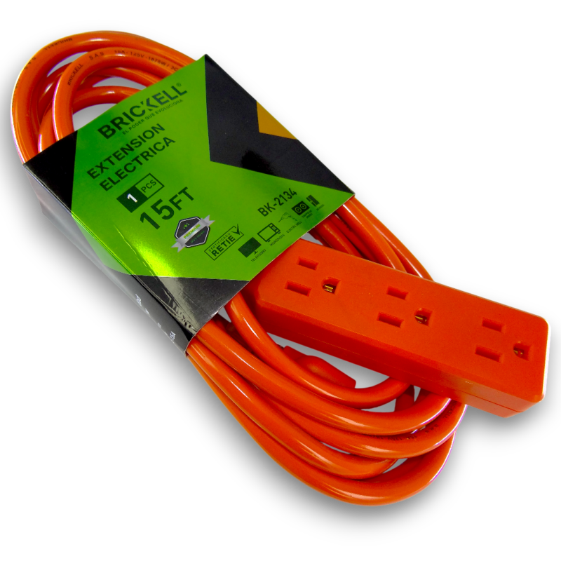 Extension Electrica De 4.5 Mts Industrial Brickell Premium