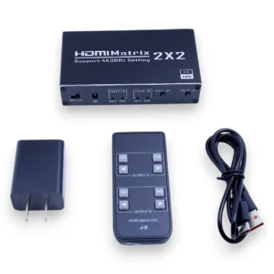 Matriz Hdmi 2x2 4k 3d Splitter 30hz Techman - Image 2