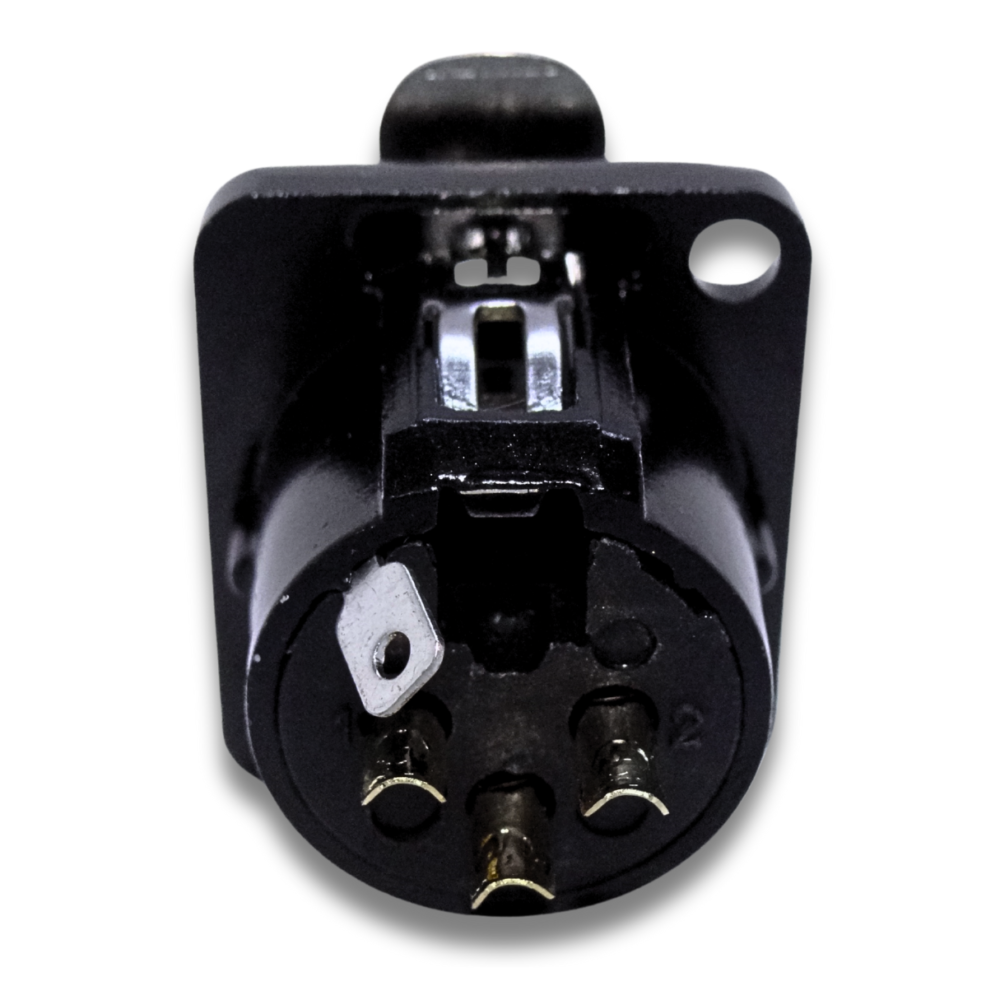 Modulo Adaptador Xlr Hembra Para Chasis Roxtone Rx3fd-bg - Image 2