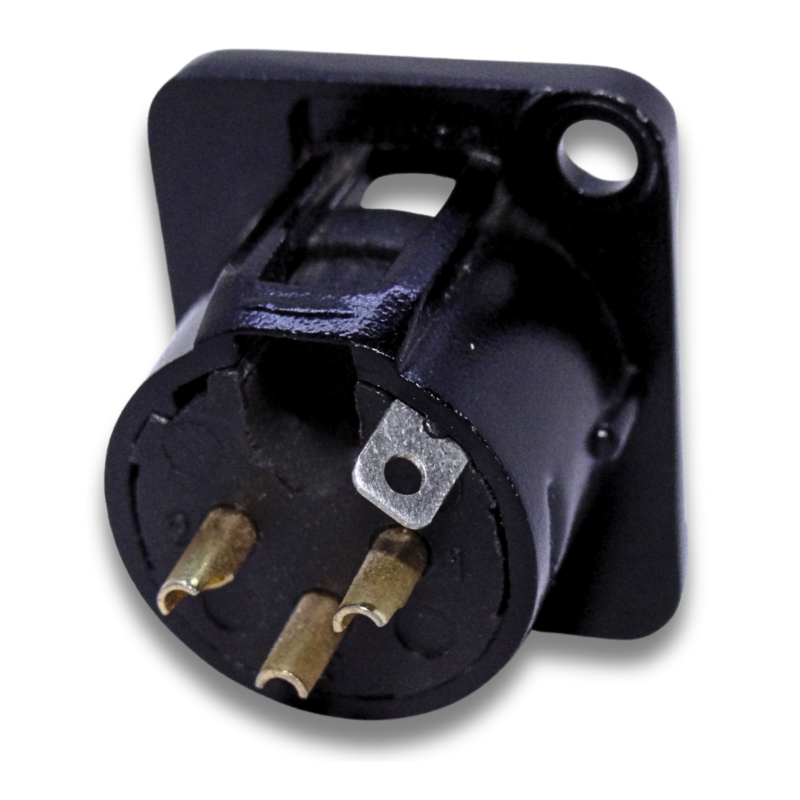 Modulo Adaptador Xlr Macho Para Chasis Roxtone Rx3md - Image 2