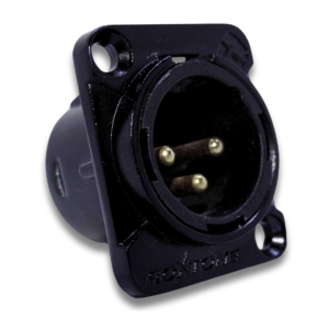 Modulo Adaptador Xlr Macho Para Chasis Roxtone Rx3md