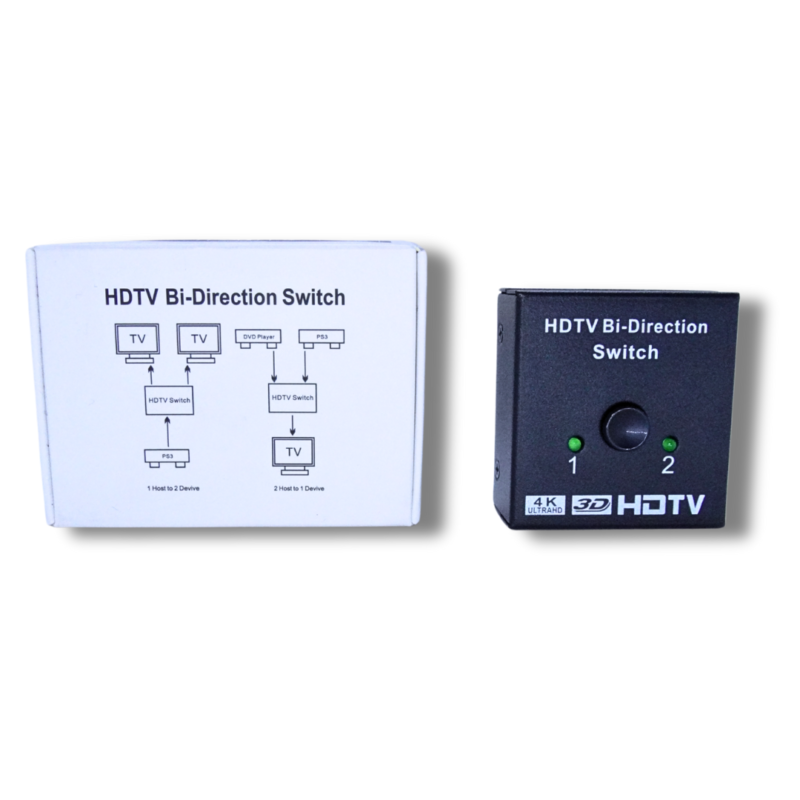 Switch Bidireccional Hdmi Splitter 2x1 - 1x2 1080p-4k - Image 3
