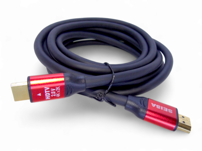 Cable Hdmi 3 Mts 4k Uhd 2.0 Calidad Premium Seisa - Image 3