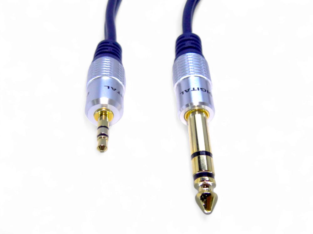 Cable Plug 3.5 Estereo A Plug 1/4 Estereo Trs 3.6 Mts - Image 4