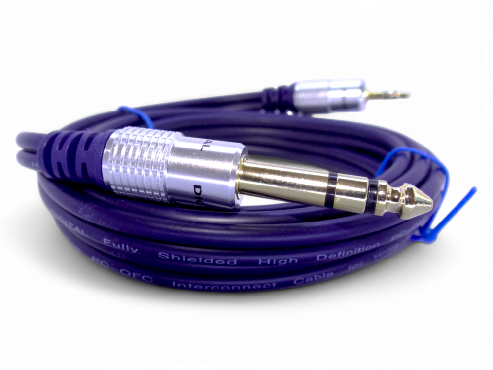 Cable Plug 3.5 Estereo A Plug 1/4 Estereo Trs 3.6 Mts - Image 3