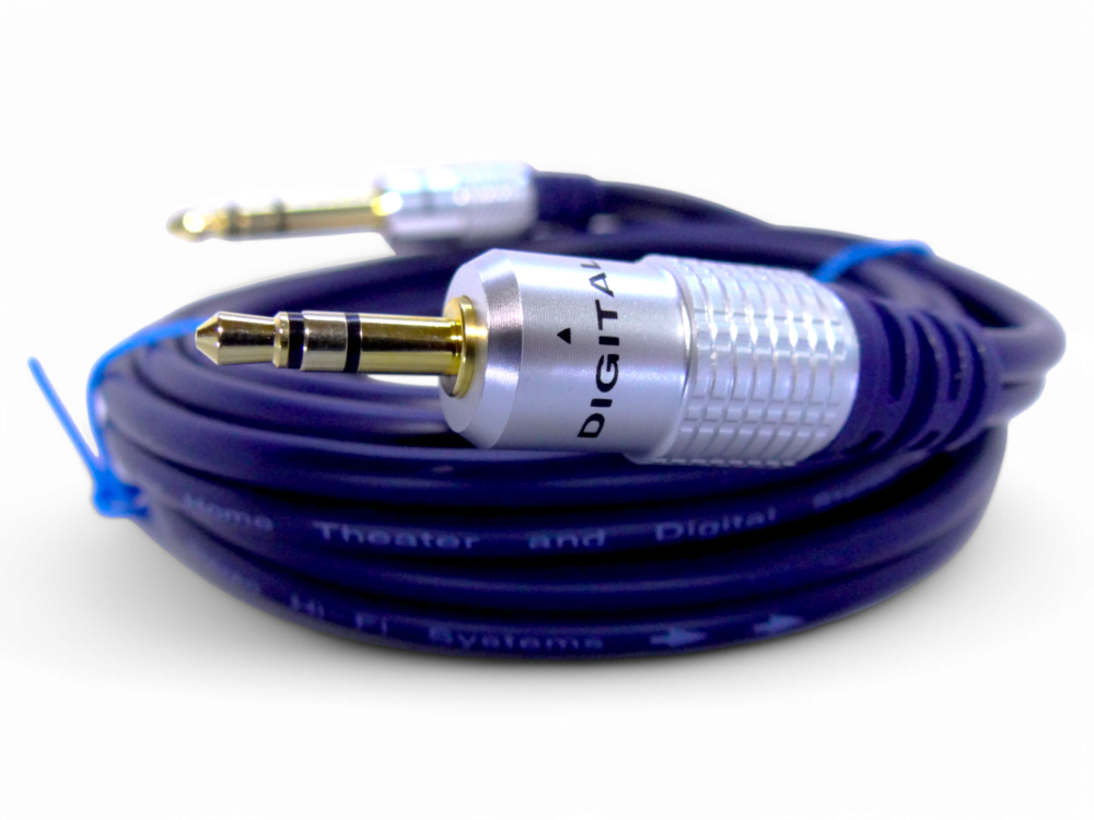 Cable Plug 3.5 Estereo A Plug 1/4 Estereo Trs 3.6 Mts - Image 2