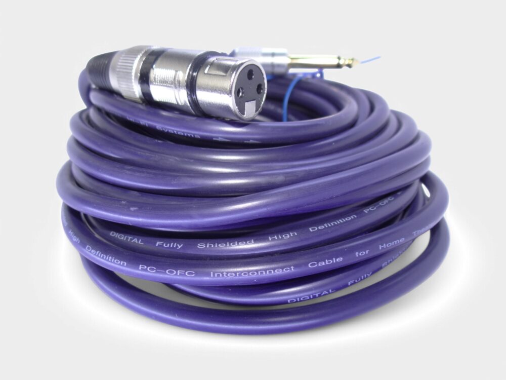 Cable Plug De 1/4 Mono A Xlr Canon Hembra 10 Metros - Image 2