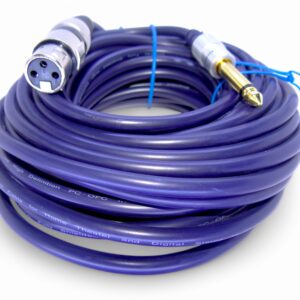 Cable Plug De 1/4 Mono A Xlr Canon Hembra 10 Metros