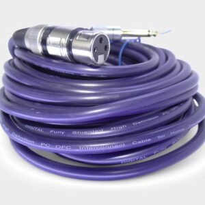 Cable Plug De 1/4 Mono A Xlr Canon Hembra 10 Metros - Image 2