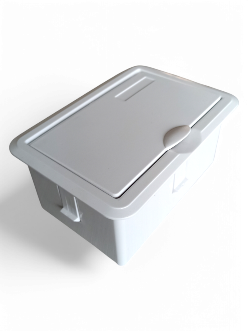 Caja De Conexiones - Grommet Para 4 Modulos